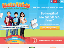 Tablet Screenshot of meta4kids.com.au